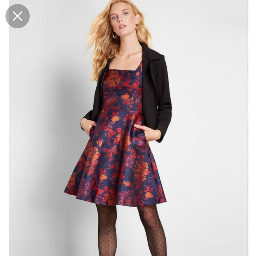 Navy Fall Dress